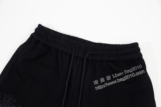 Dior專櫃迪奧2023SS新款印花短褲 男女同款 tzy2740